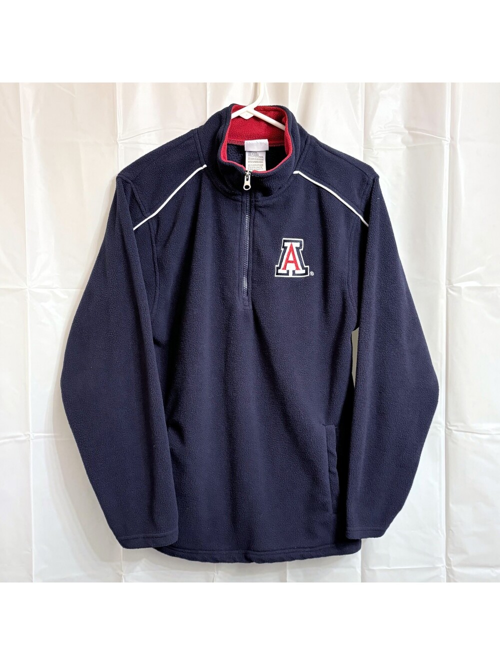 Outerstuff Youth Arizona Wildcats Fleece 1/4 Zip Sweater XXL 2XL (18)  Blue
